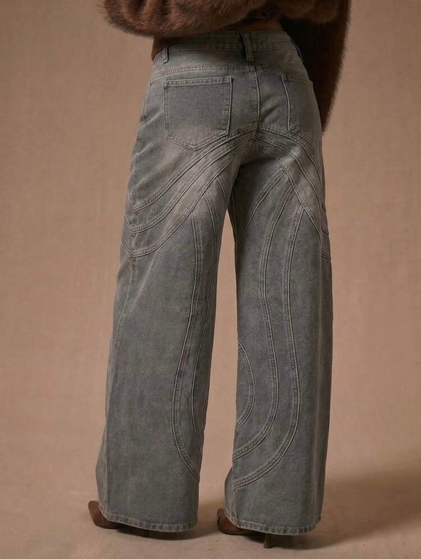 Jean Curved Lines