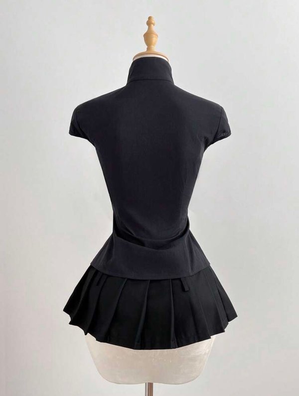 Cheongsam-Inspired Top