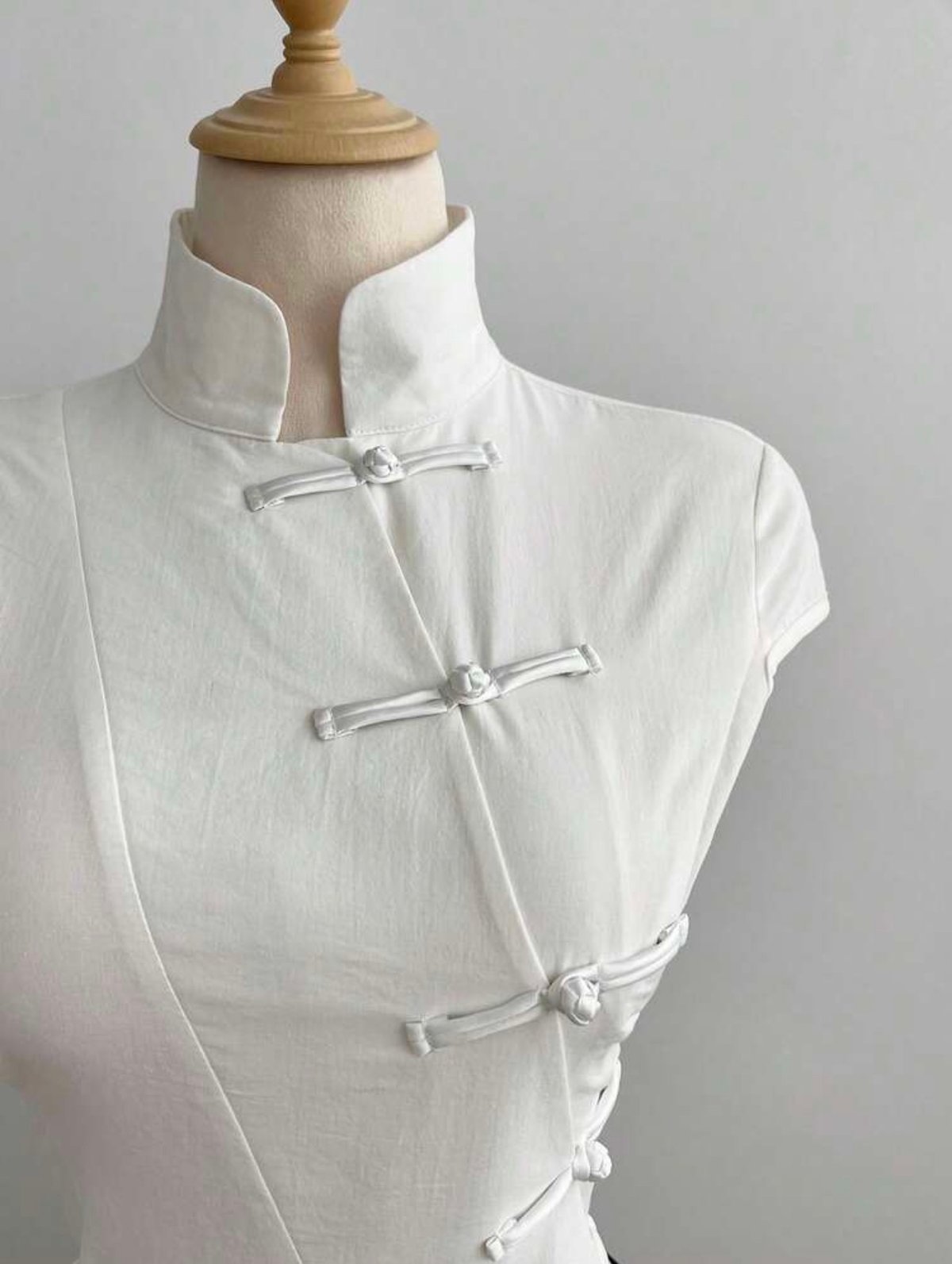 Cheongsam-Inspired Top - 5