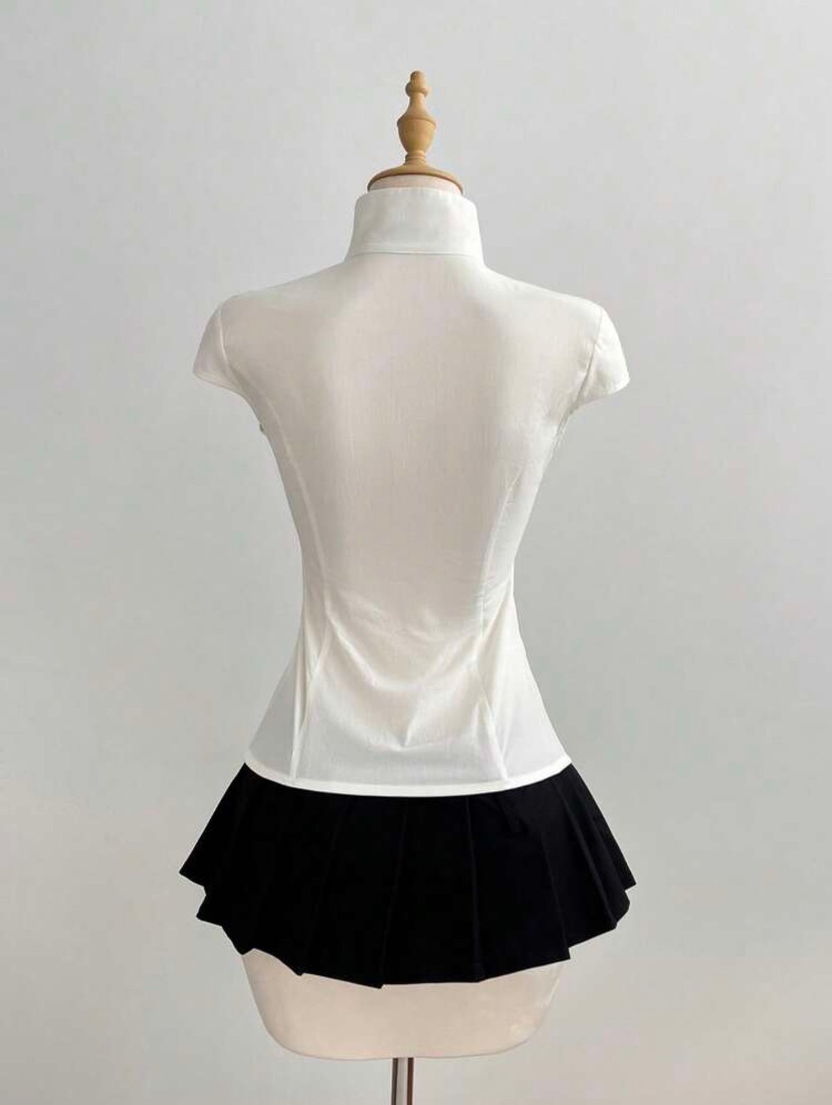 Cheongsam-Inspired Top - 6