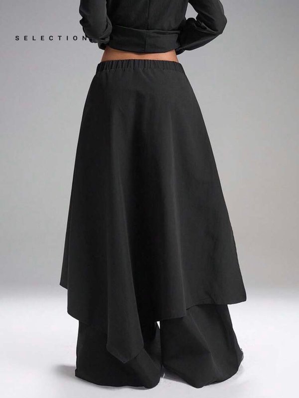 Asymmetric Layered Pants