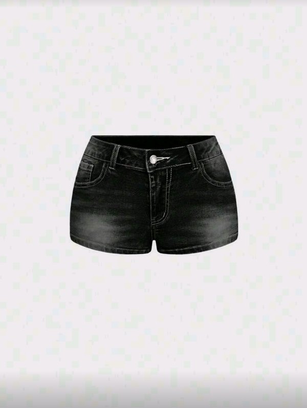Short Denim Butterfly 