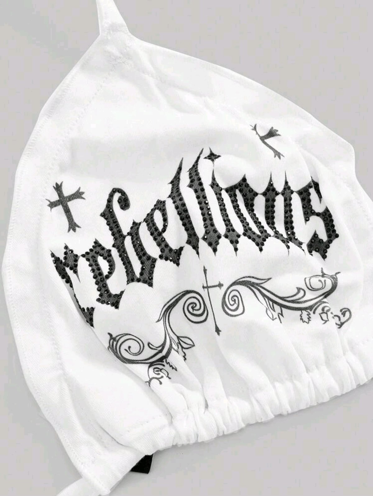 Top Gothic Print  - 8