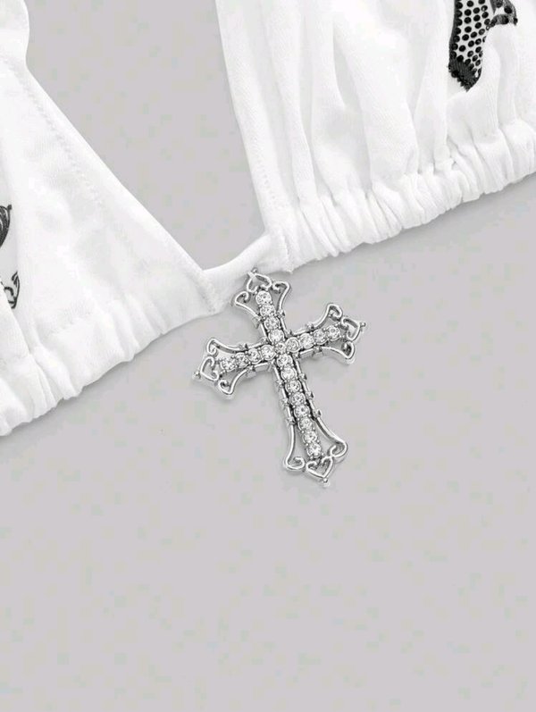 Top Gothic Print 