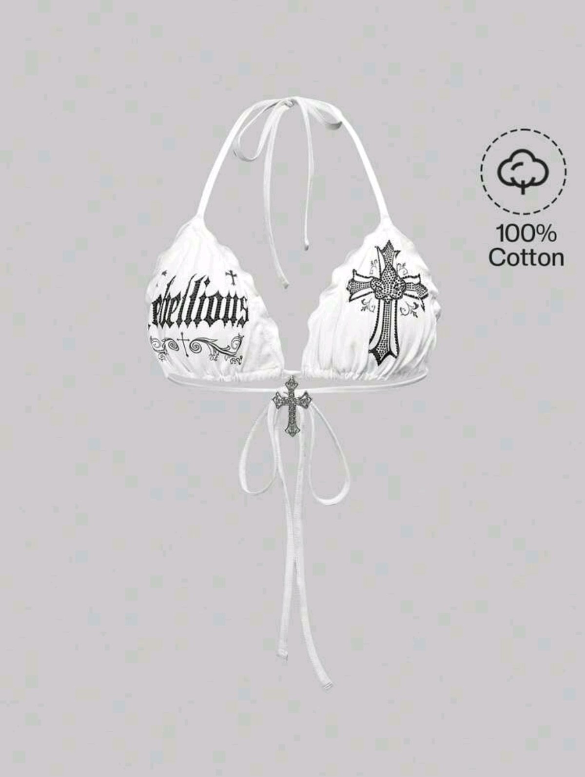 Top Gothic Print  - 5