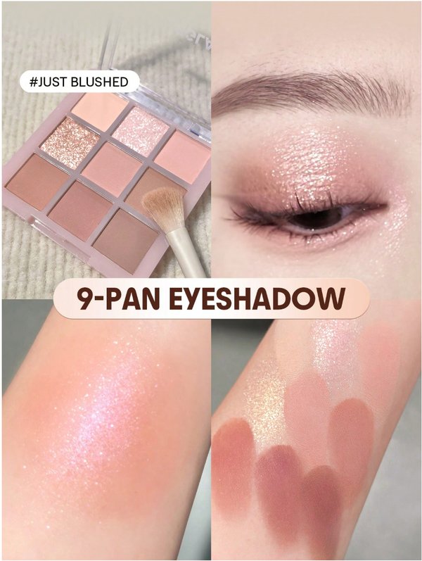 Paleta de Sombras Glimmer & Gleam 9 Tonos