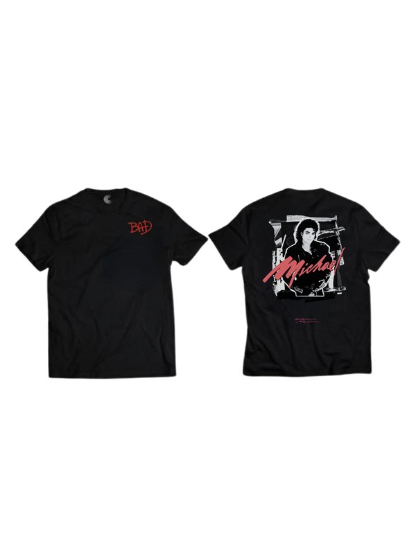 Remera Negra Michael Jackson V3