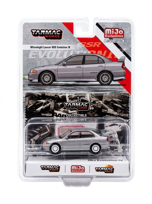 TARMAC WORKS MITSUBISHI LANCER GSR EVOLUTION IV 