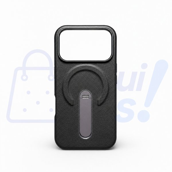 Funda Magnética con Soporte Metálico para iPhone