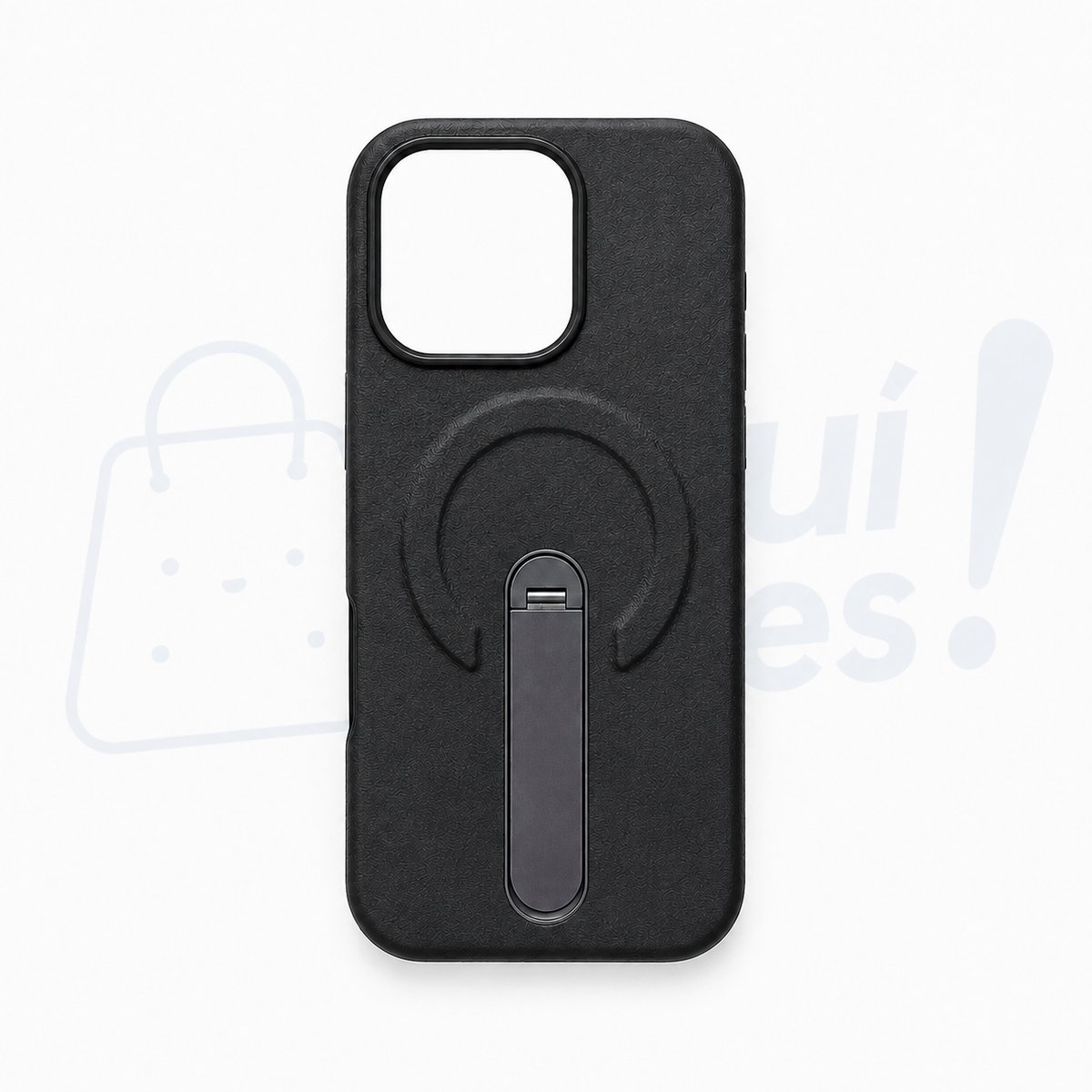 Funda Magnética con Soporte Metálico para iPhone - 2