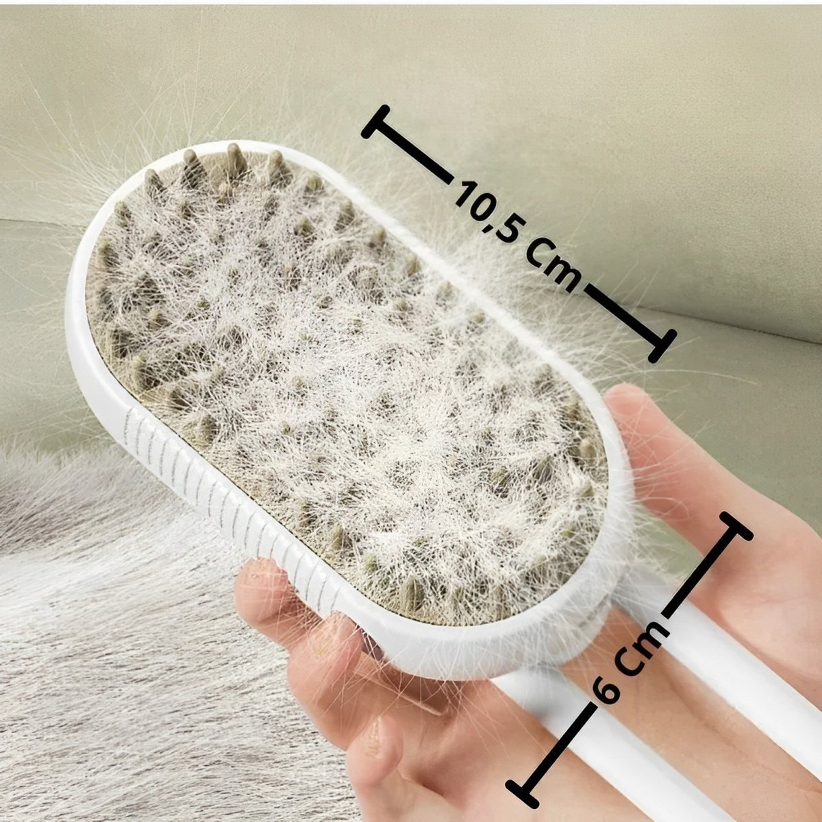 Cepillo vaporizador para mascotas - 3