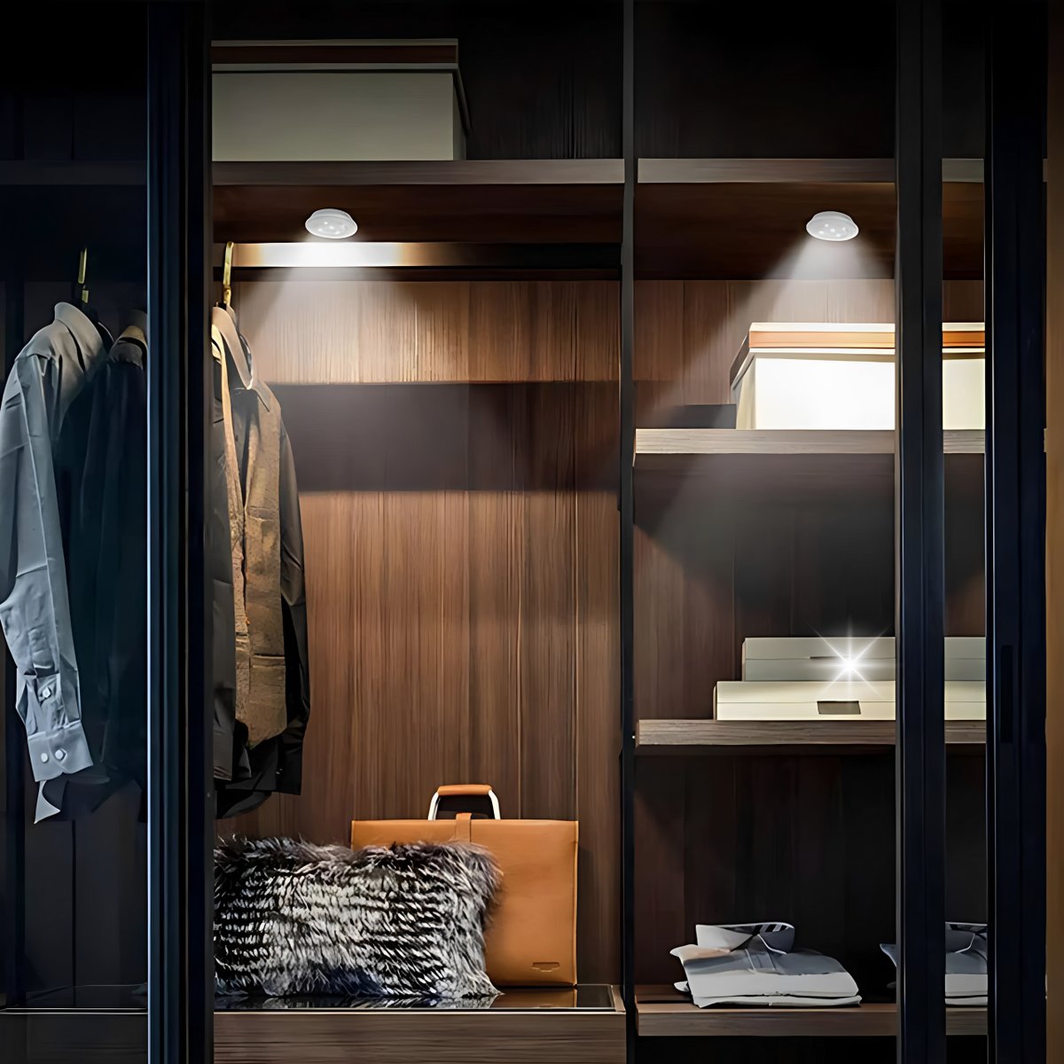 Set de 3 luces led - luces pegables y portátil - 2