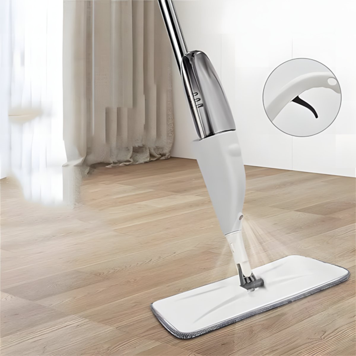 Combo Limpieza - Escurridor 3 en 1 + Mopa con spray 360º - 3