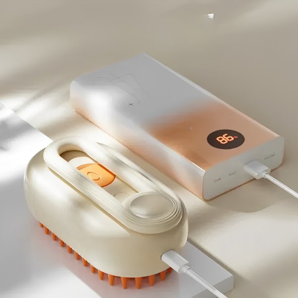 Cepillo vaporizador para mascotas