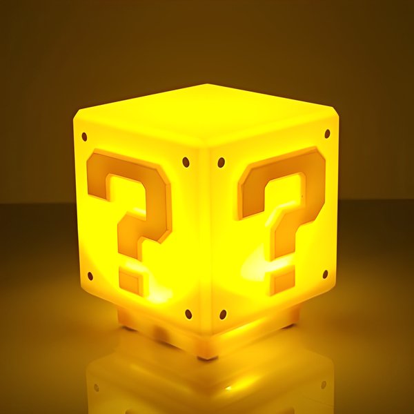 Lampara Ladrillo de Mario Bros