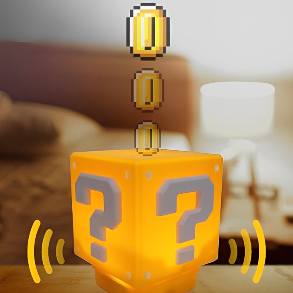 Lampara Ladrillo de Mario Bros - 3