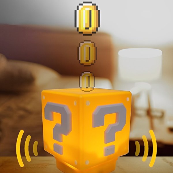 Lampara Ladrillo de Mario Bros