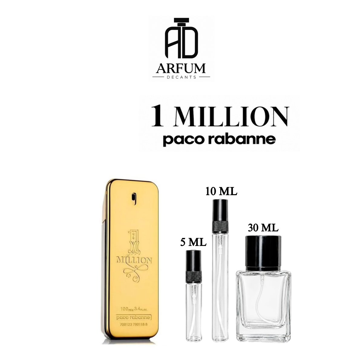 1 MILLION DE PACO RABANNE 
