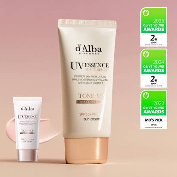 Protector solar d’Alba Waterfull Tone-Up Sun Cream