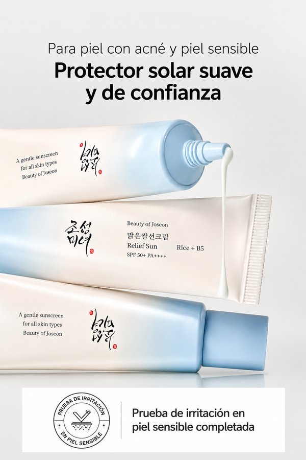 Beauty of Joseon Relief Sun: Rice + Probiotics SPF50+ PA++++