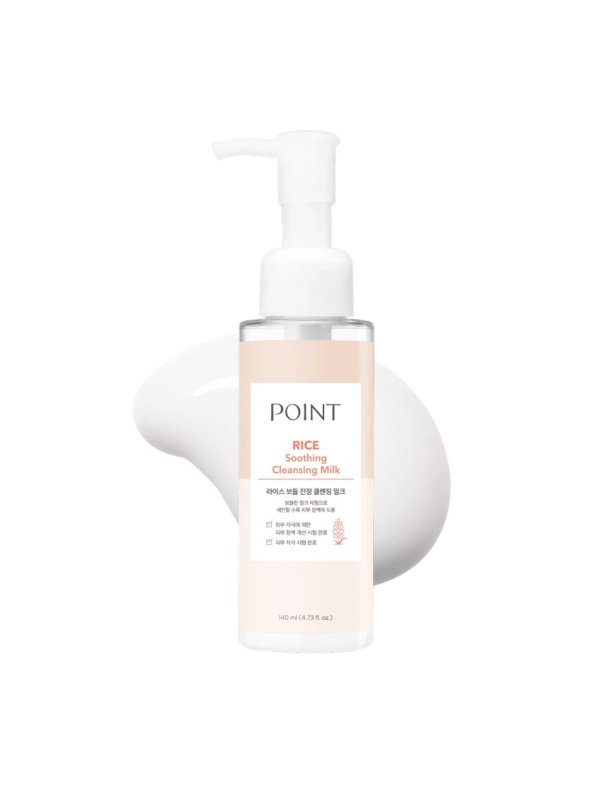 Leche limpiadora Point Rice Soothing Cleansing Milk