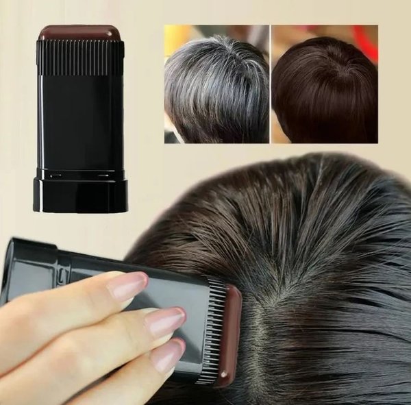 Peine para teñir el cabello: resistente al agua, al sudor, portátil, de fácil aplicación, sin manchas, multifuncional, para retoques.