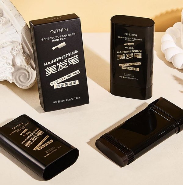 Peine para teñir el cabello: resistente al agua, al sudor, portátil, de fácil aplicación, sin manchas, multifuncional, para retoques.