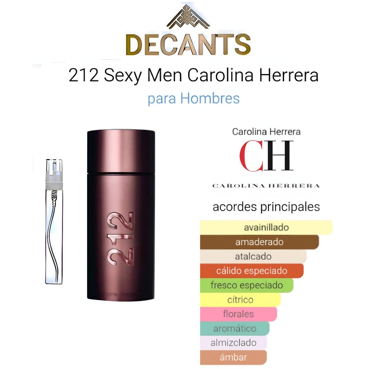 DECANTS DE PERFUMES MASCULINOS 10 ML