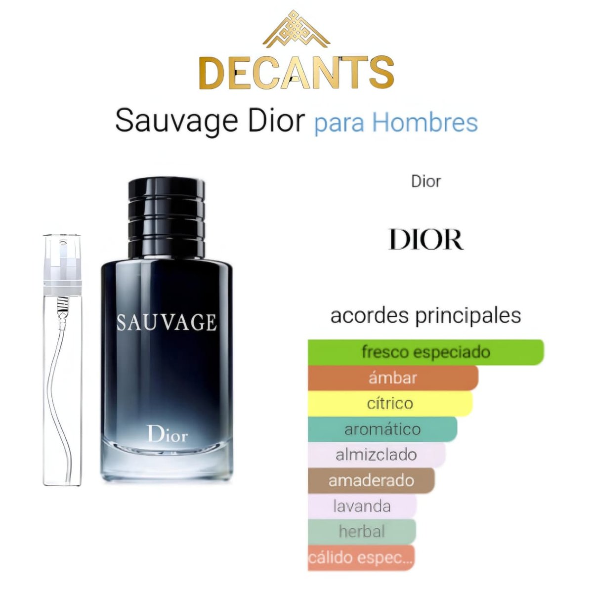 DECANTS DE PERFUMES MASCULINOS 5ML