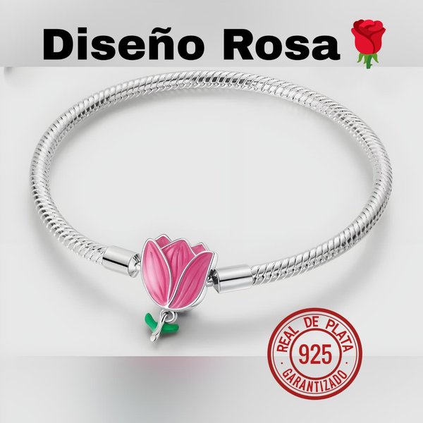 PULCERAS DE PLATA 925 ESTILO PANDORA CATALOGO 1