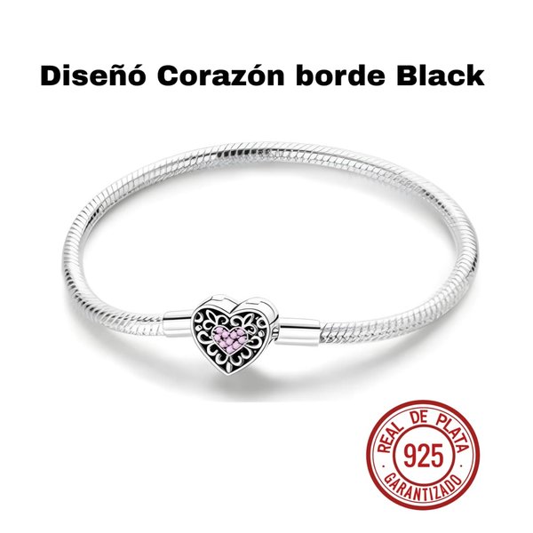 PULCERAS DE PLATA 925 ESTILO PANDORA CATALOGO 1