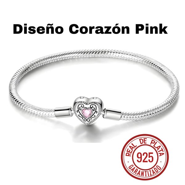 PULCERAS DE PLATA 925 ESTILO PANDORA CATALOGO 1