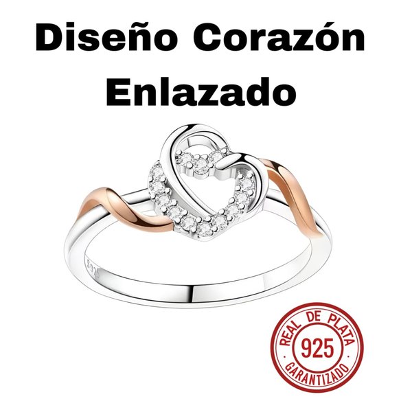 ANILLOS DE PLATA 925  ESTILO LUJOSO