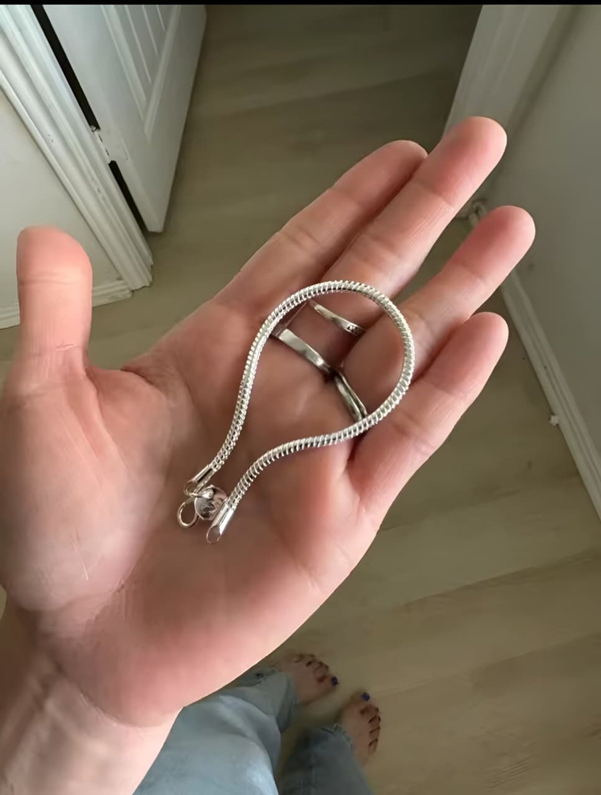 PULCERAS DE PLATA 925 ESTILO SERPIENTE UNISEX