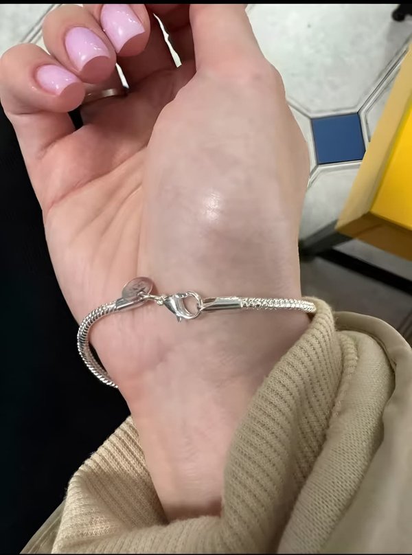 PULCERAS DE PLATA 925 ESTILO SERPIENTE UNISEX