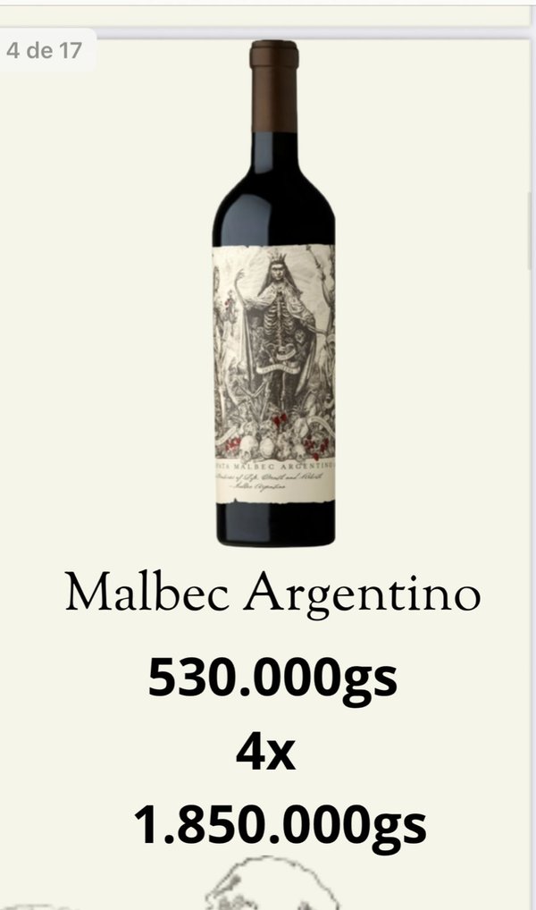 Malbec argentino 
