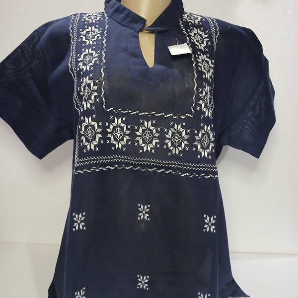 Blusa Fem Azul Marino