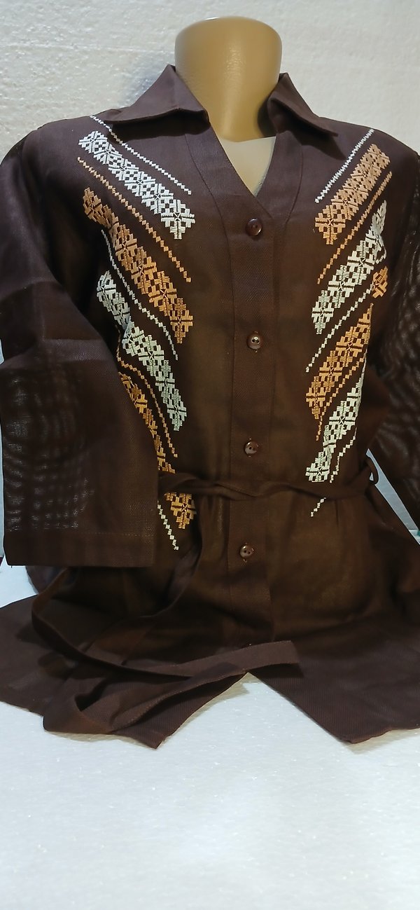 Camisa Fem Marrón