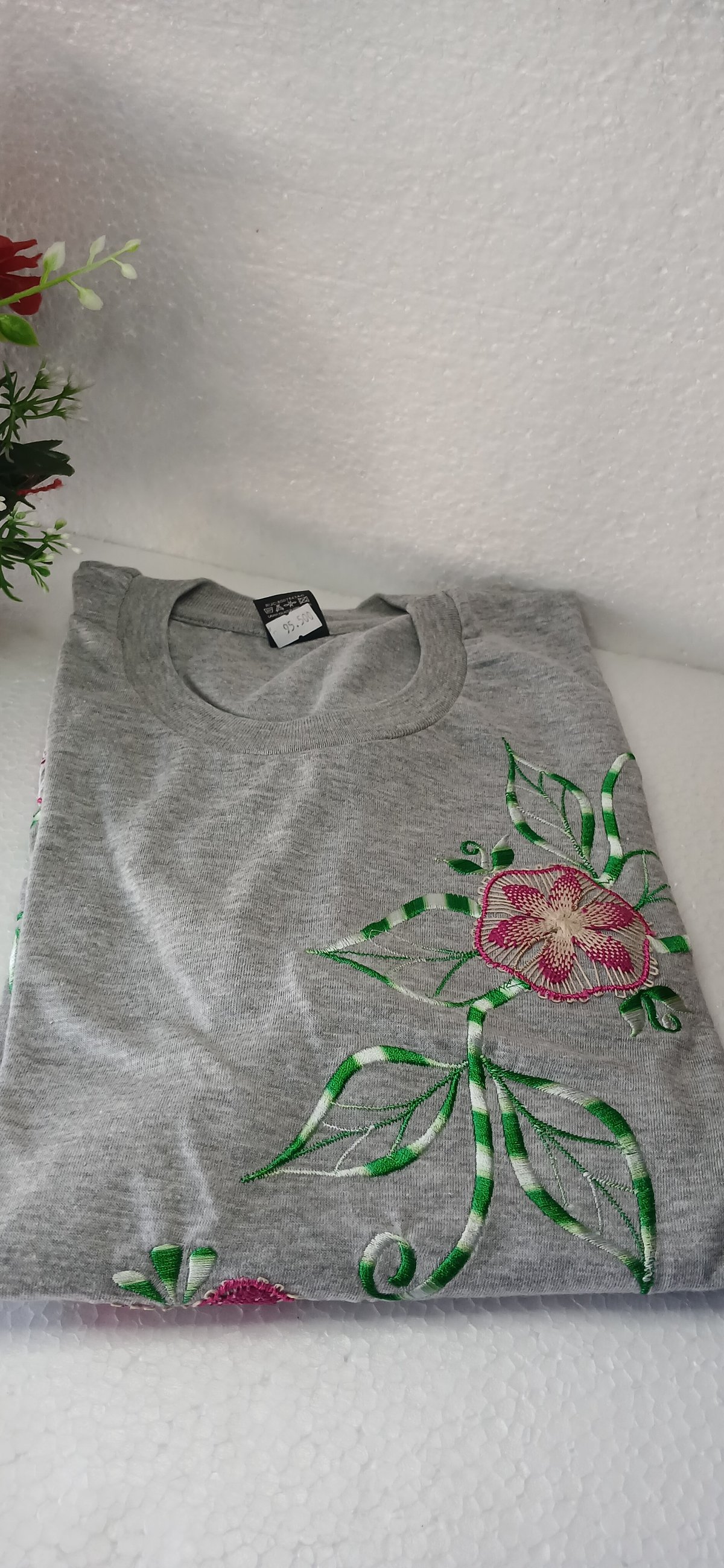 Remera 100% Algodón Fem Colores fríos pastel  - 4