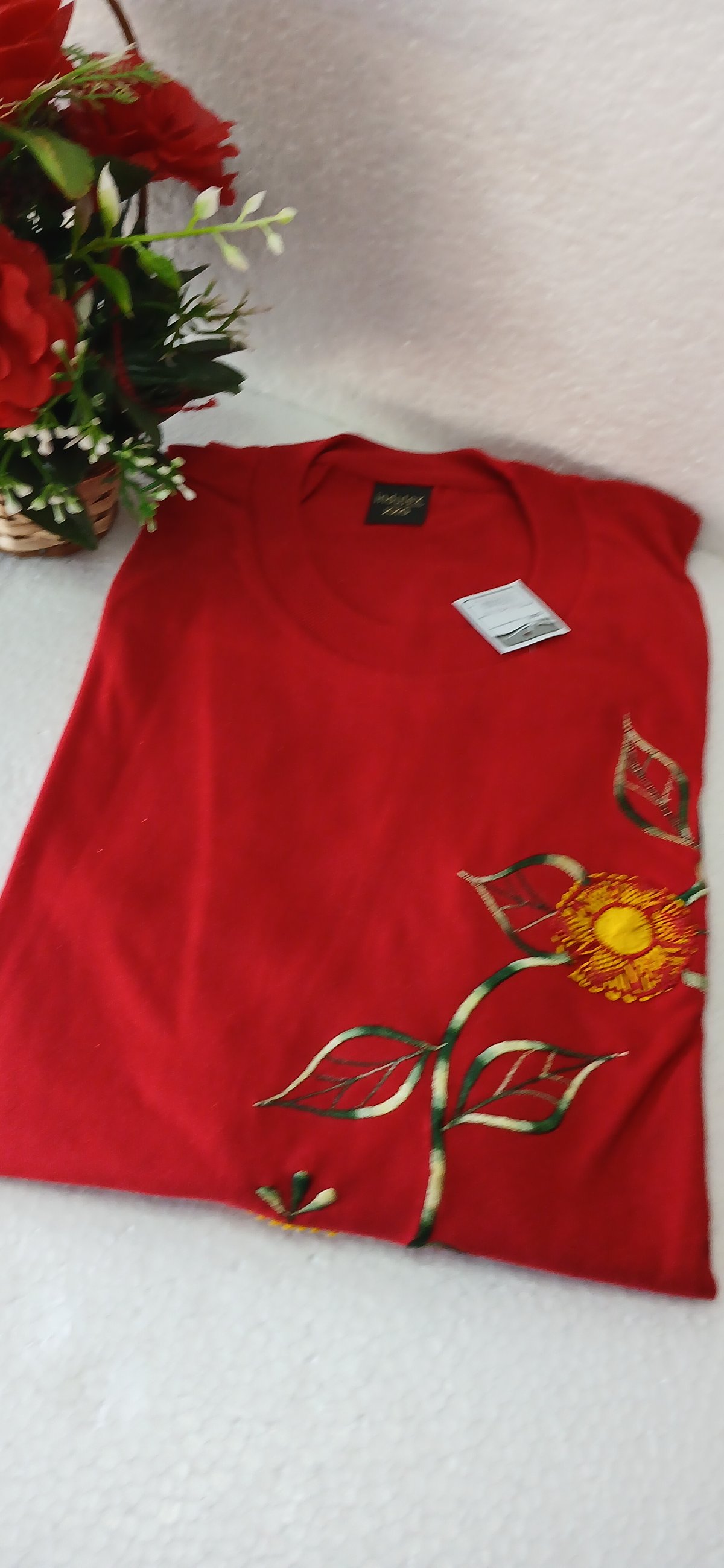 Remera de Algodón Fem  Color Cálido2 - 2