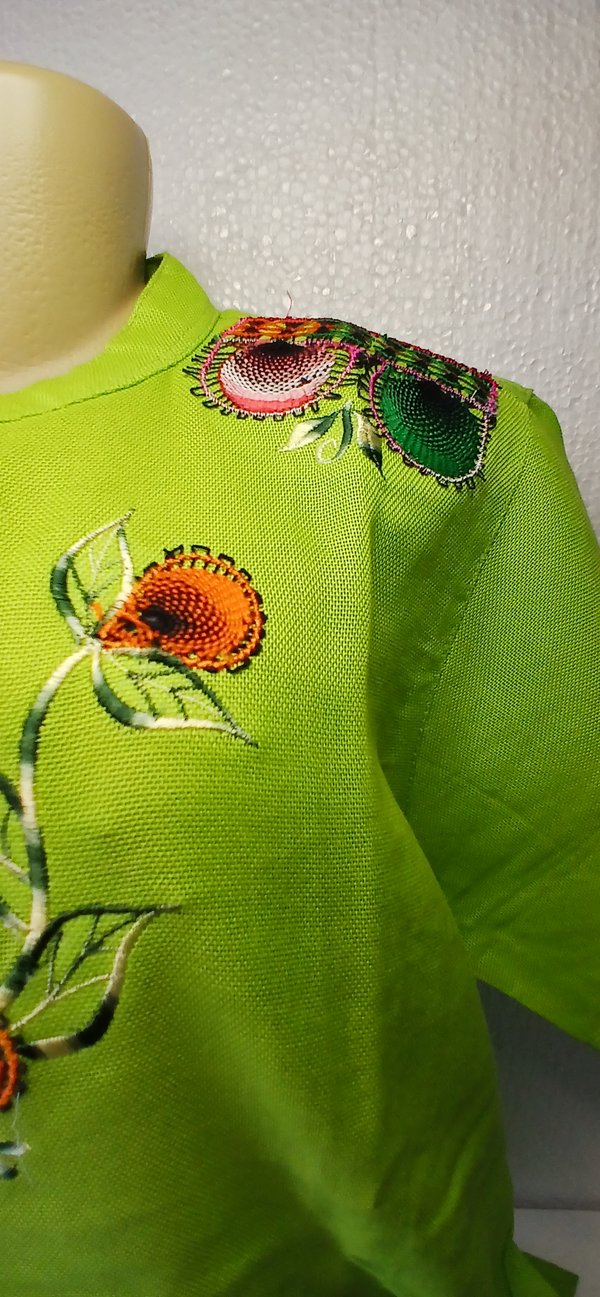 Blusa Fem Verde Limón