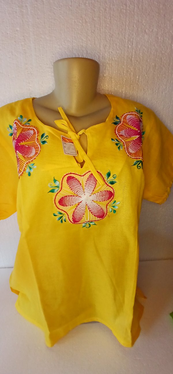 Blusa Fem Amarillo