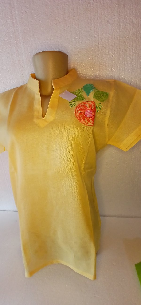 Blusa Fem Amarillo