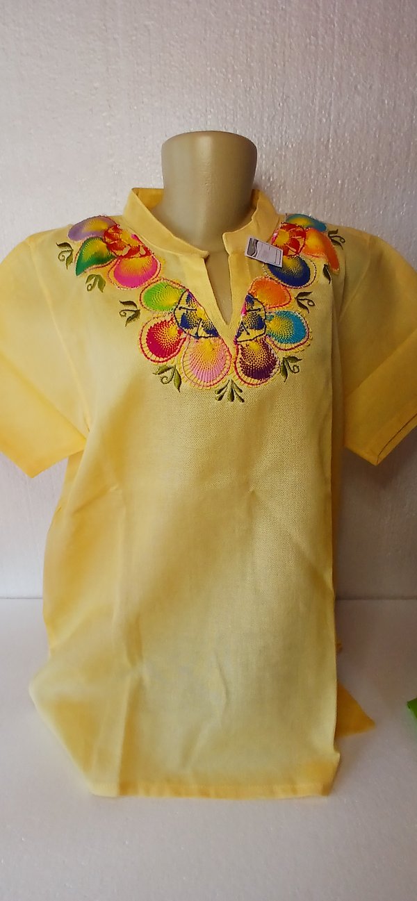 Blusa Fem Amarillo