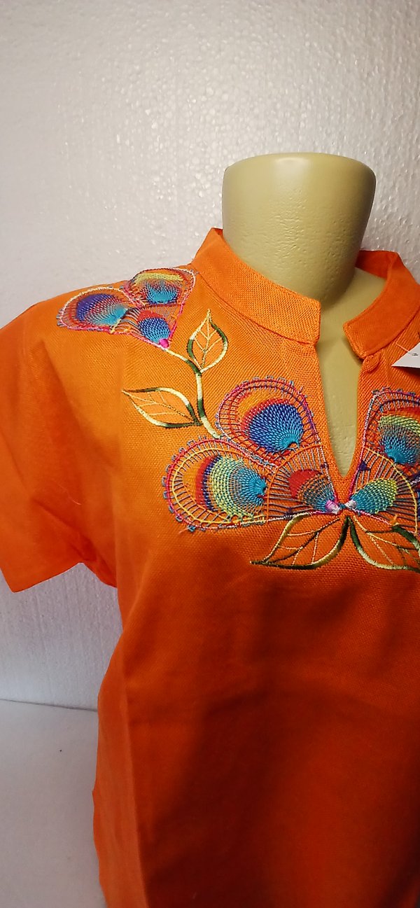 Blusa Fem Naranja
