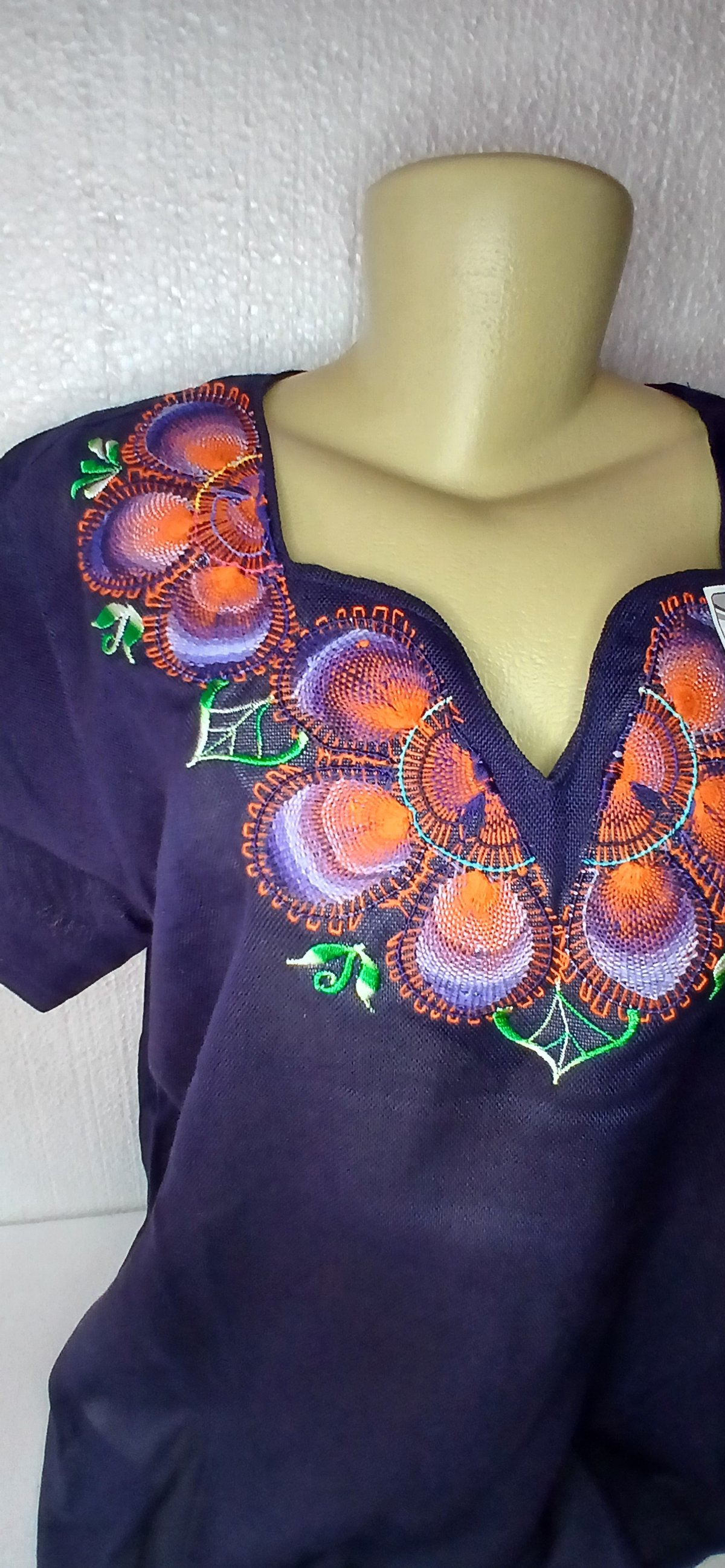 Blusa Fem Azul Marino - 4