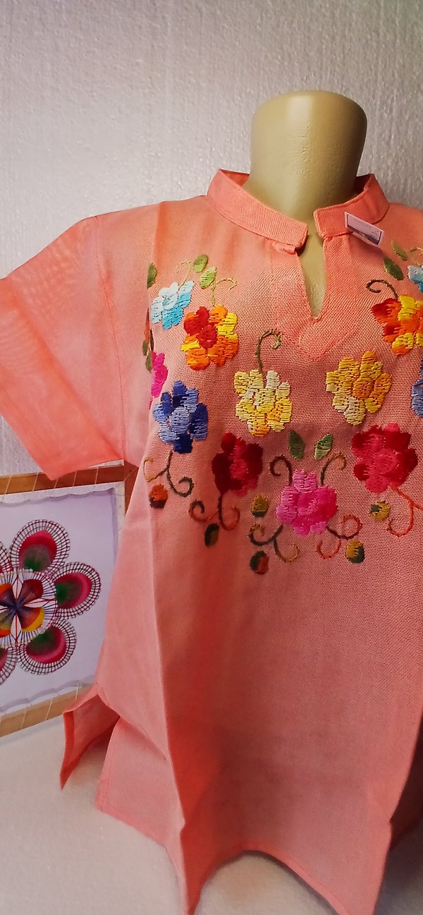 Blusa Fem Salmón