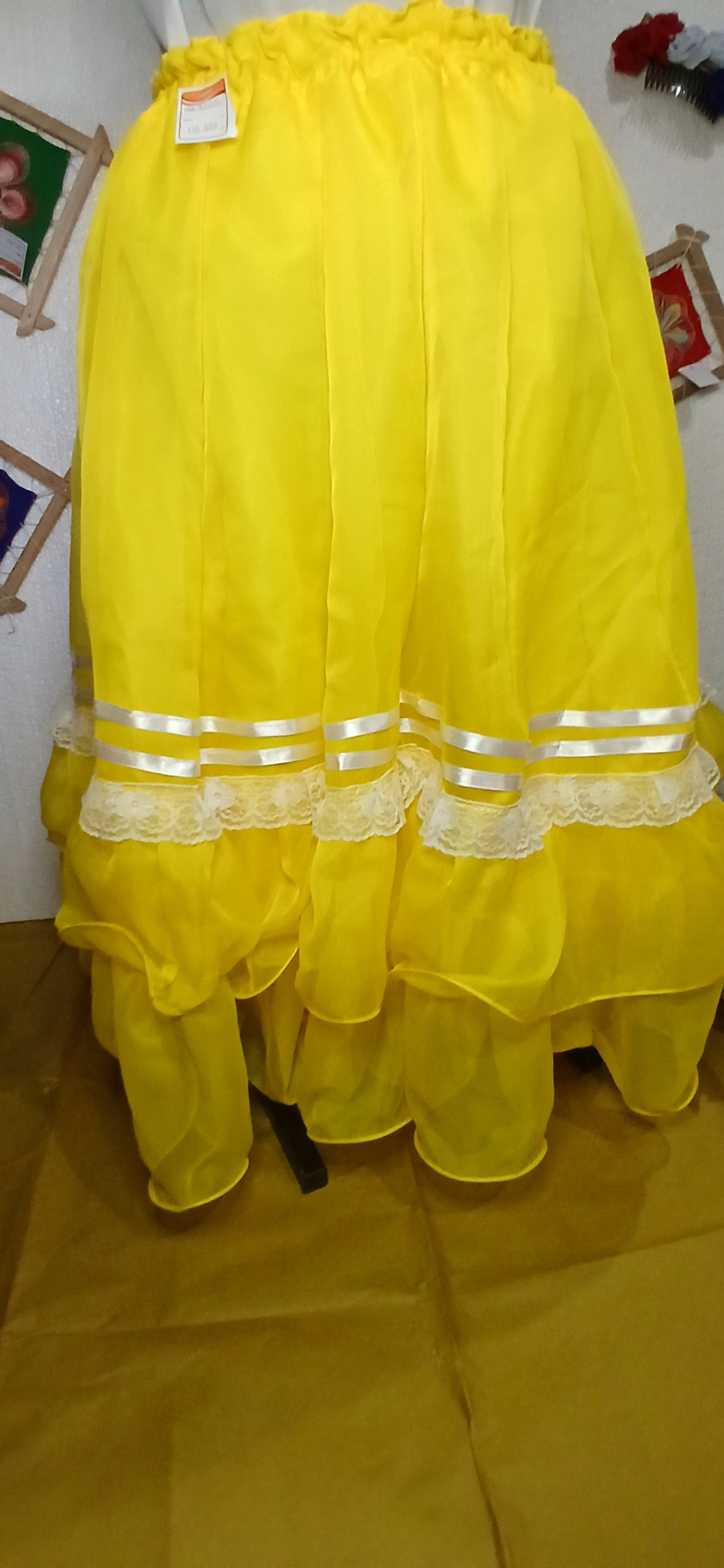 Falda doble faz Amarillo - 2