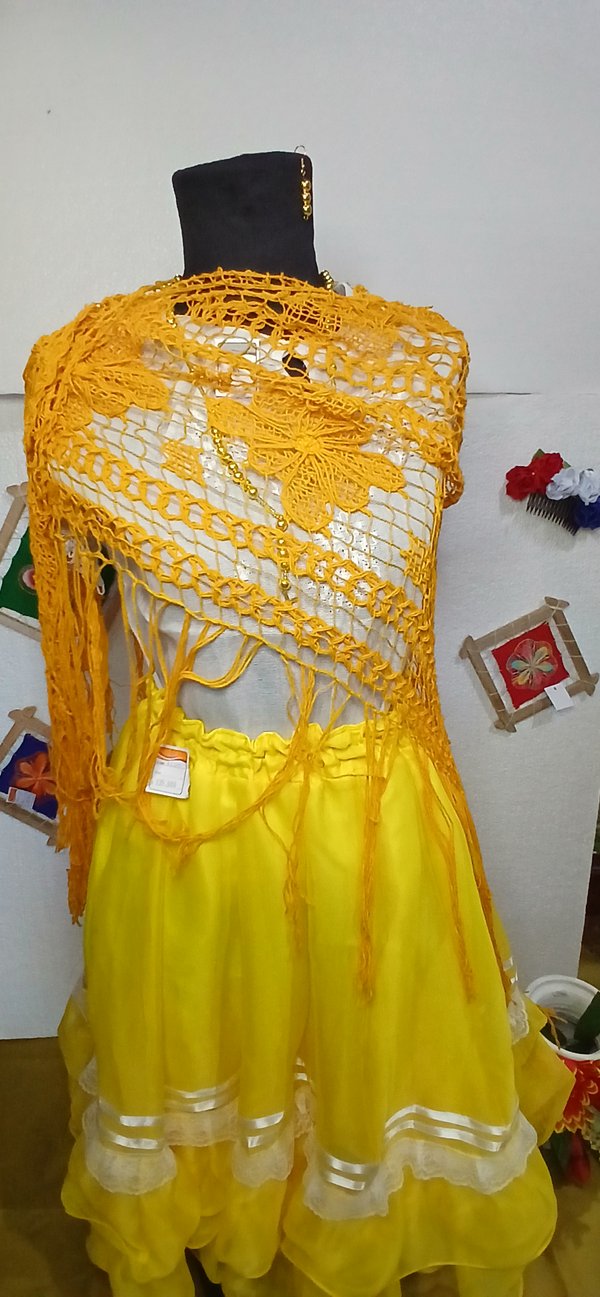Falda doble faz Amarillo