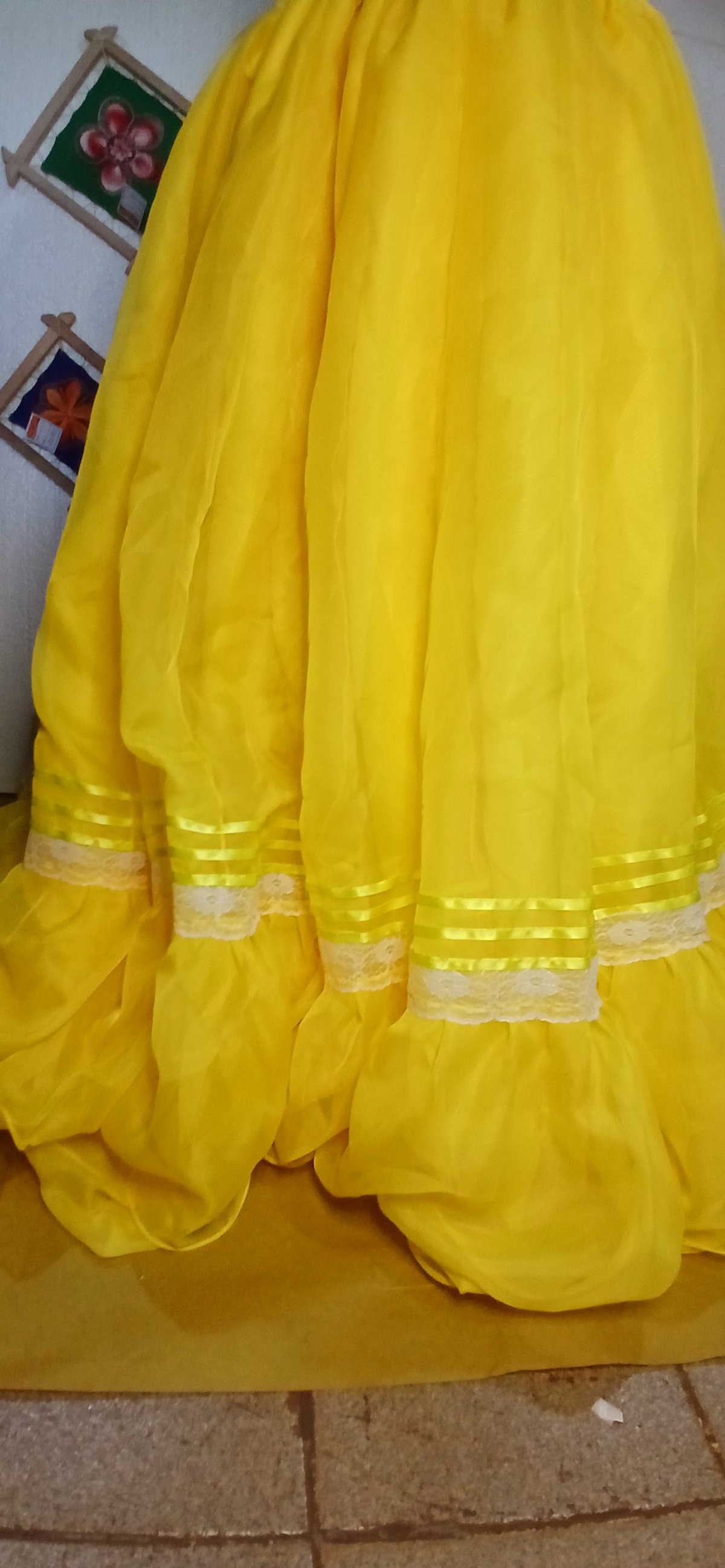 Falda doble faz Amarillo - 4